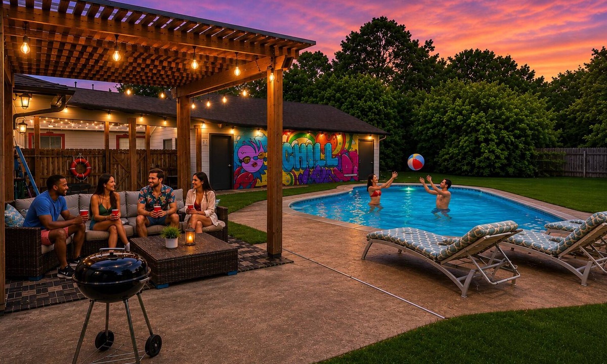 Sugar Land House | MODERN HOME +POOL +GAME ROOM + POOL TABLE