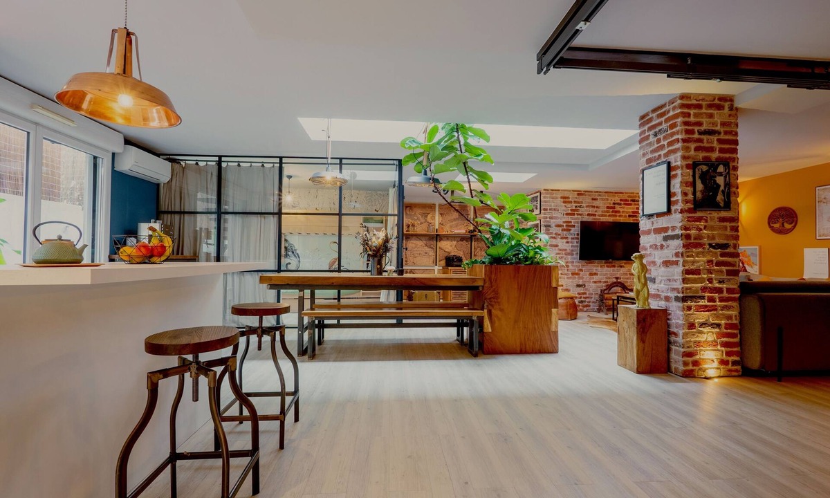 Riquier Condo | Modern loft - Nice - With parking - Air conditioning -Garden