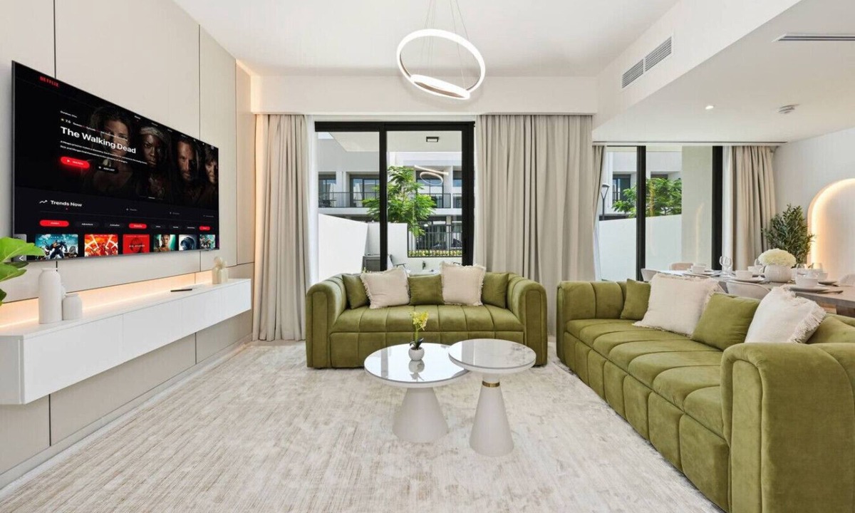 Dubai House | Modern Luxe 4BR Oasis | Peaceful Views