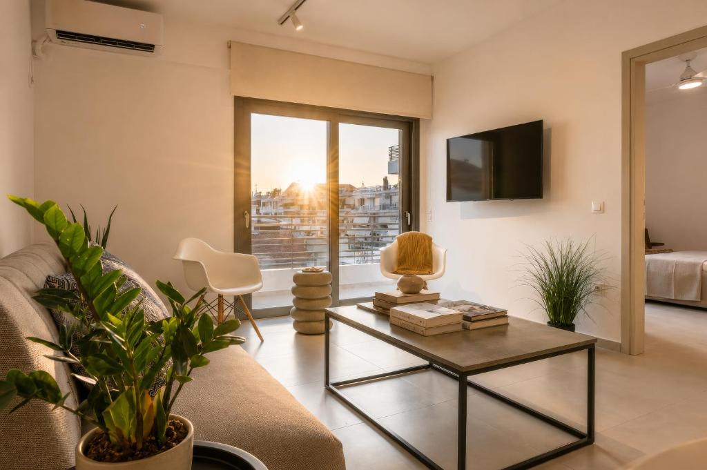 Kalamata Marina Apartment | Modern Minimal Apartment at Kalamata Marina