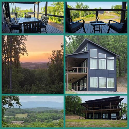 Talking Rock Villa | Modern Mountain Retreat with Deck Swing & Views