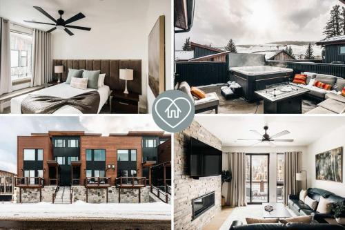 Silverthorne House | Modern Mountain Townhome - Rooftop Hot Tub