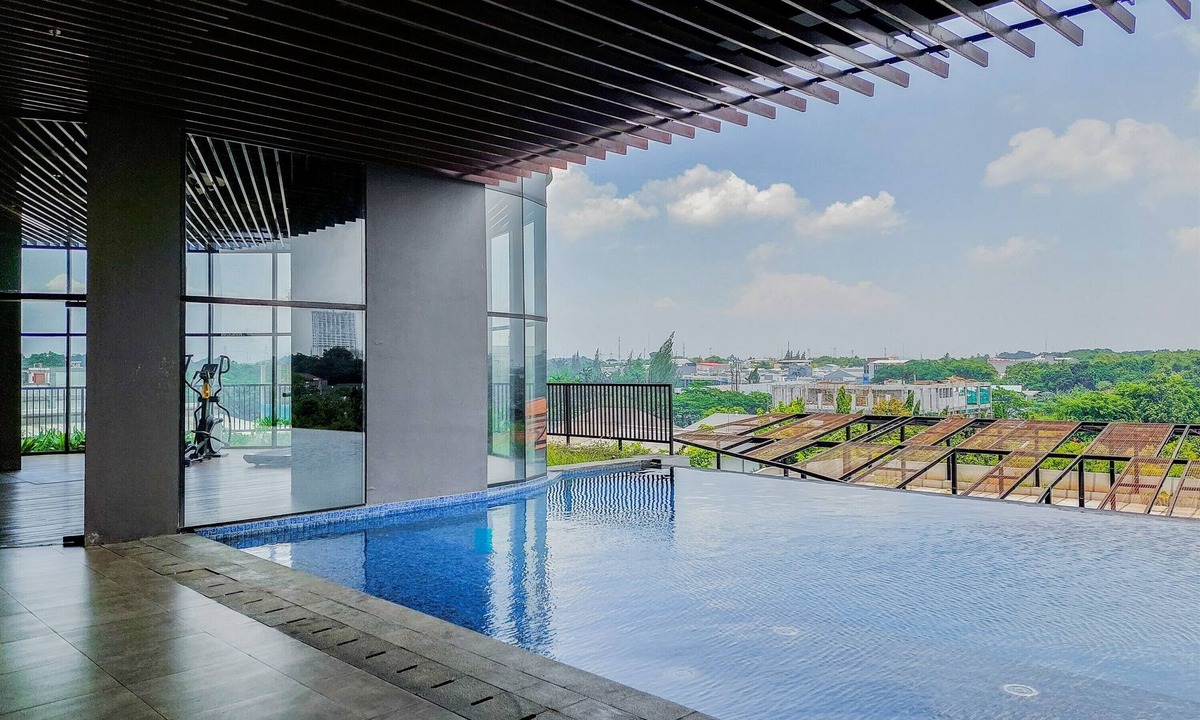 Serpong Apartment | Modern Neutral 2Br At The Ayoma Apartment