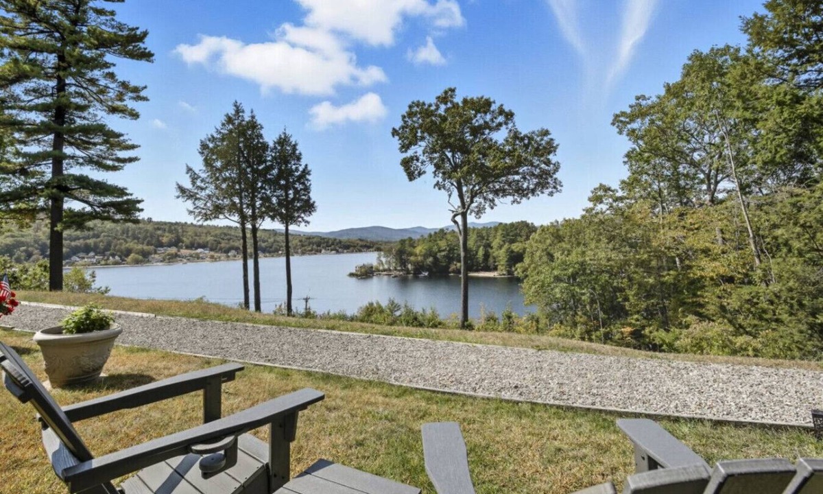 Bristol Condo | Modern Newfound Lake Condo|Lake Views + Beach