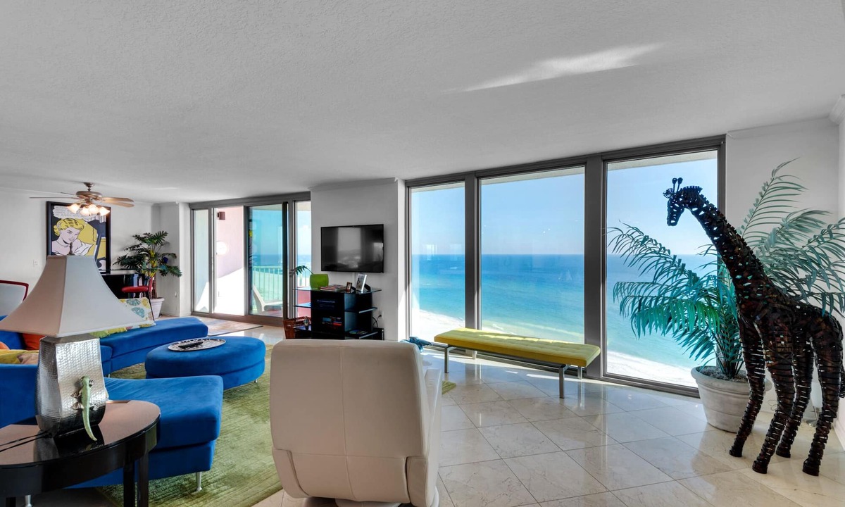 Ono Island Condo | Modern Perdido Key Beachfront Penthouse - 3 Bedroom, 3 Bath, Amazing Views, Pool