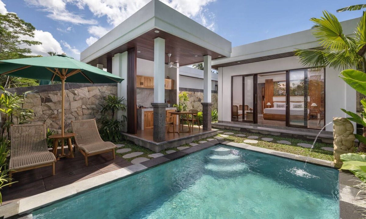 Kenderan Villa | Modern Private Pool Villa Jungle Views Romantic Escape at Ubud Bali