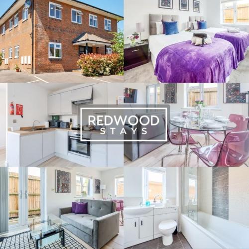 Basingstoke Apartment | Modern Serviced Apartments For Contractors & Families with Free Parking, WiFi & Netflix By Redwood Stays