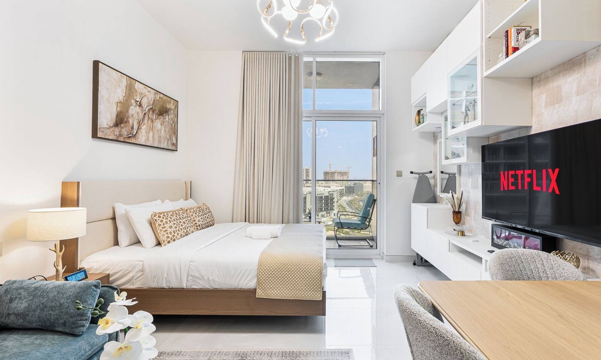 Al Barsha Apartment | Modern Studio | Near Miracle Garden & Dubai Hills