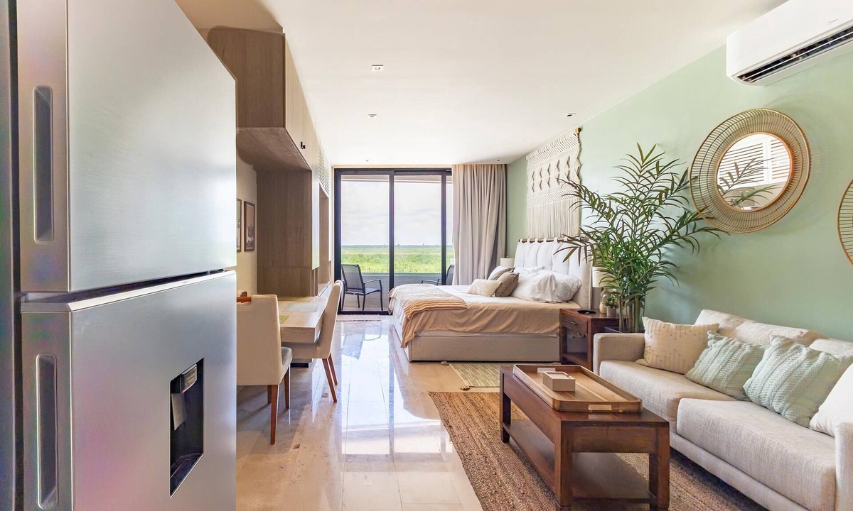 Puerto Morelos Condo | Modern Studio w/Two Pools, Hot Tub and Free Bikes