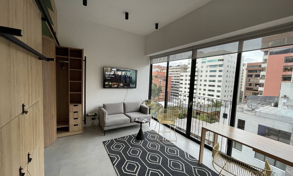 La Carolina Apartment | Modern studio with parking - Murphy bed