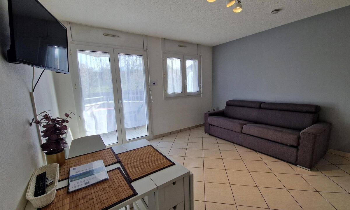 Annecy Apartment | Modern studio with terrace and parking in Annecy