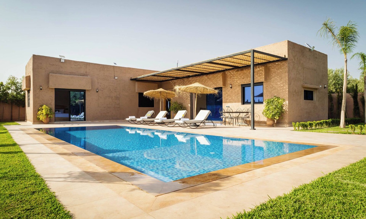 Ait Zat Villa | Modern Villa Marrakech - Private Pool, Chef & Atlas Views