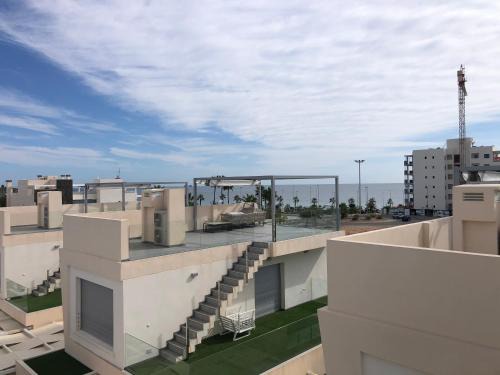 Pueblo Latino House | Modern villa with pool jacuzzi and sea view