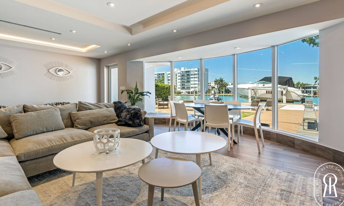 Seybold Villa | Modern Waterfront Villa in the Heart of Surfside with heated pool on the bay