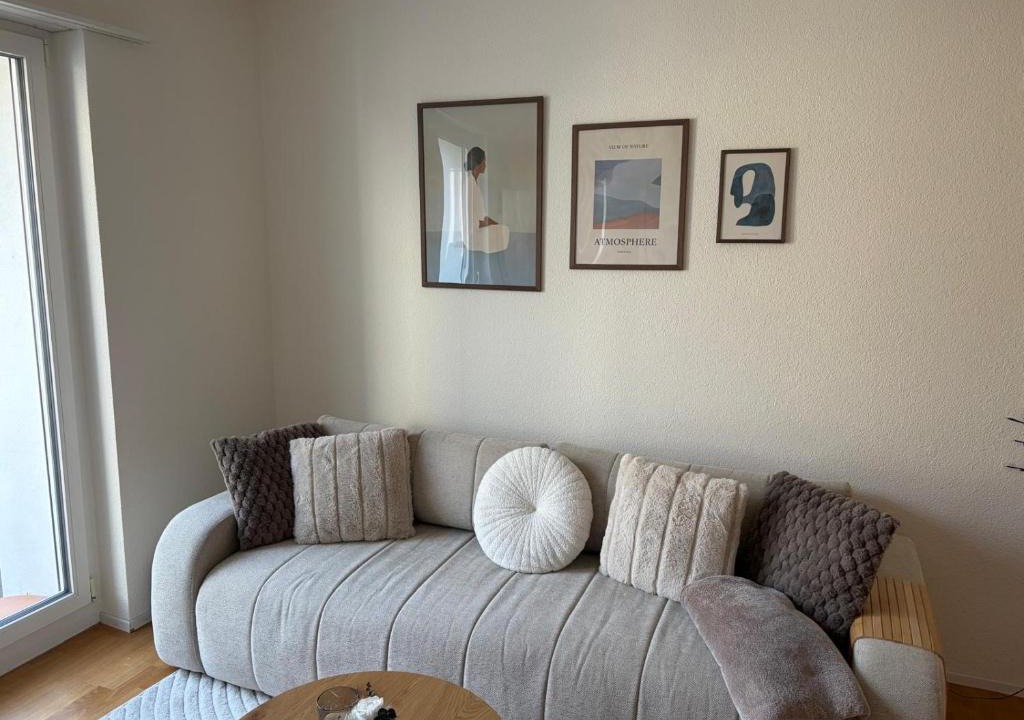 Rorschach Apartment | Moderne 4-Zimmer Wohnung nahe Bodensee mit Balkon