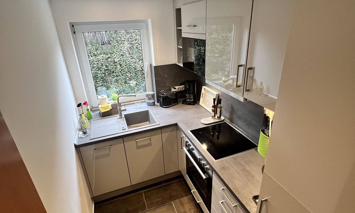 Albig Apartment | Moderne Souterrainwohnung im Schönen Rheinhessen