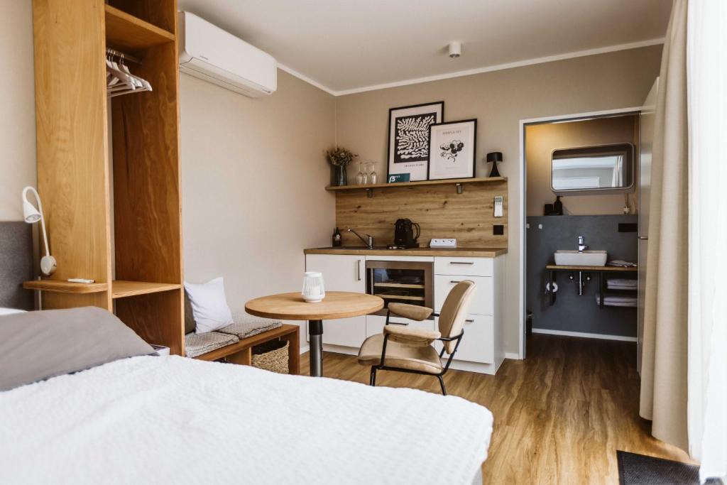 Mainz-Bingen Apartment | Moderne Tiny Houses am Weingut
