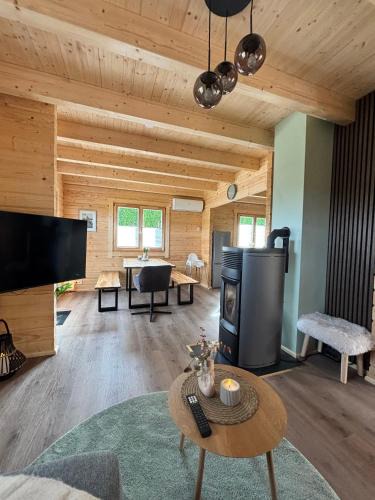 Lisberg House | Modernes Blockhaus mit Sauna Flair