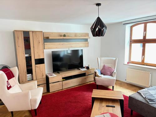Dinkelsbuehl Apartment | Modernes Design-Apartment in bester Altstadtlage für bis zu 6 Personen