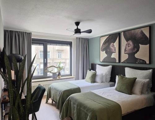 Augustenstraße Hotel | Modernes Privatzimmer im Hotelgebäude - Eigenes Bad - 5 min zum Hauptbahnhof