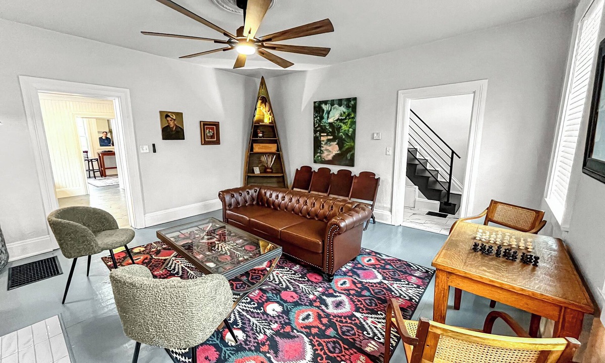 Lawrenceburg House | Modernized Historic Home Near Restaurants & Skiing w/Steam Showers & Game Room
