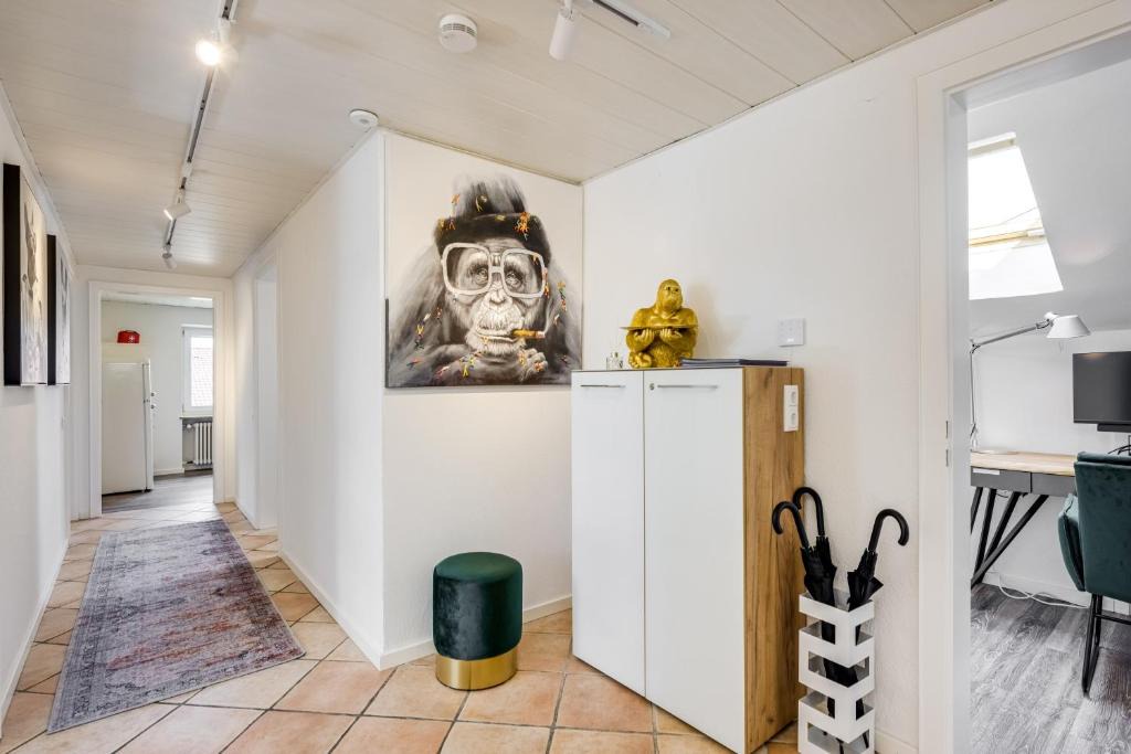 Vohburg an der Donau Apartment | Monkey Flat 2 Zimmer Wohnung in Vohburg mit Büro