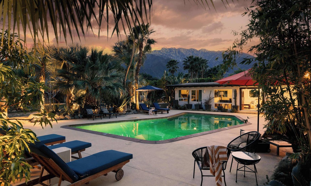 Racquet Club West House | Monkey Manor - Pool, Sauna, Mtn Views, Lush Garden