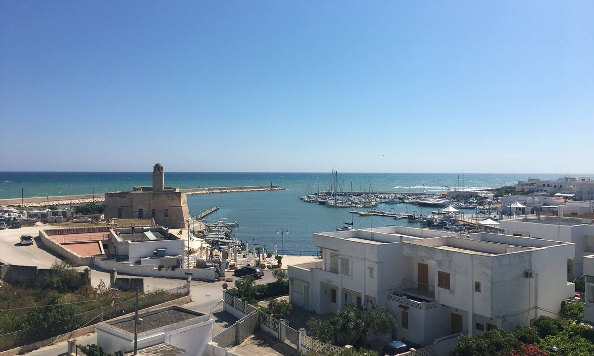 Marina di Ostuni Apartment | Monolocale vista mare-Studio-Balcony-Private Bathroom
