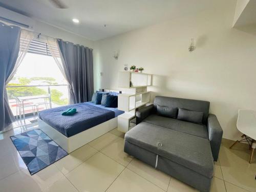 Kampung Telaga Nibong Apartment | Moonstone studio D'Perdana Apartment