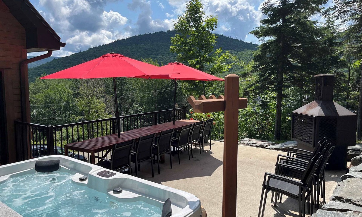 Saint-Philemon House | Mountain chalet with a hot tub | Promontoire-29
