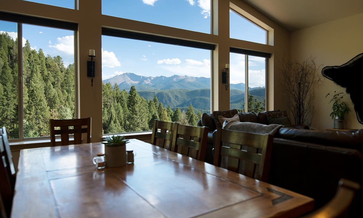 Woodland Park House | Mountain Retreat with sweeping Pikes Peak views.