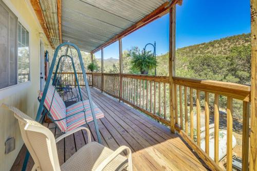 Nogal House | Mountain-View Cottage in Nogal Near Nat'l Forest!