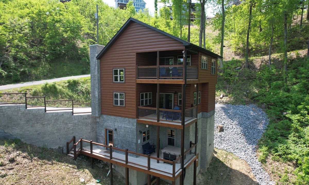 Chalet Village North Cabin | Mountain Views, Hot tub, Game room, Spacious cabin