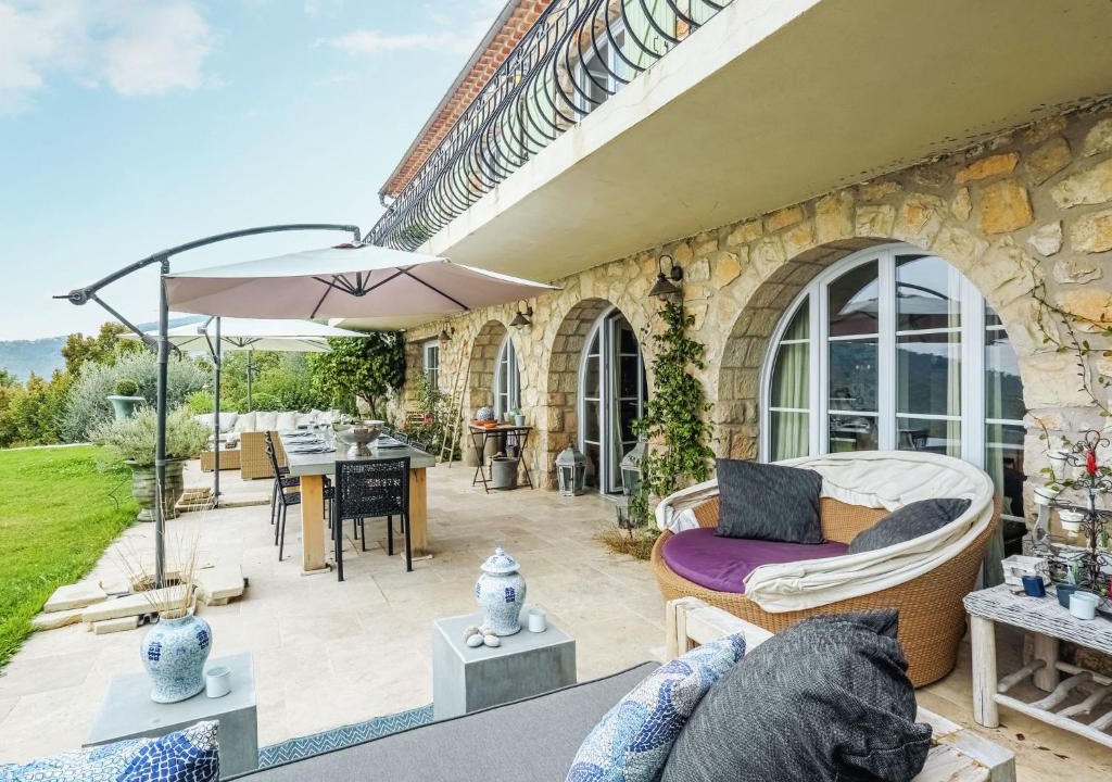 Grasse Villa | Mountain Villa with Panoramic Sea Views and Pool in Grasse