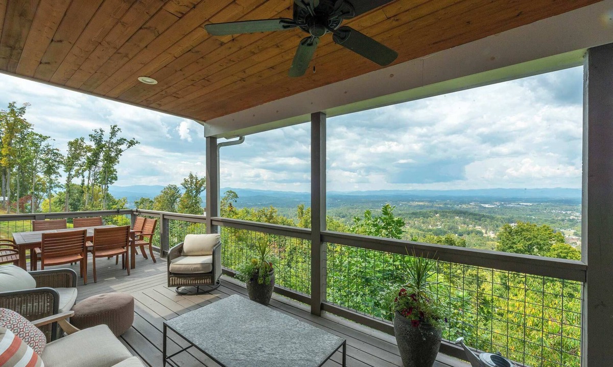 Weaverville House | Mountainside Tranquility: Hot Tub, Views, Fire Pit