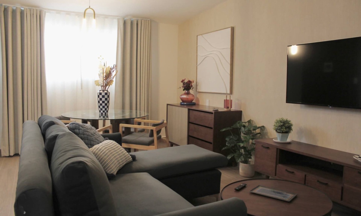 Downtown Queretaro Apartment | MS Suite Acogedora Homeoffice Ubicadísima