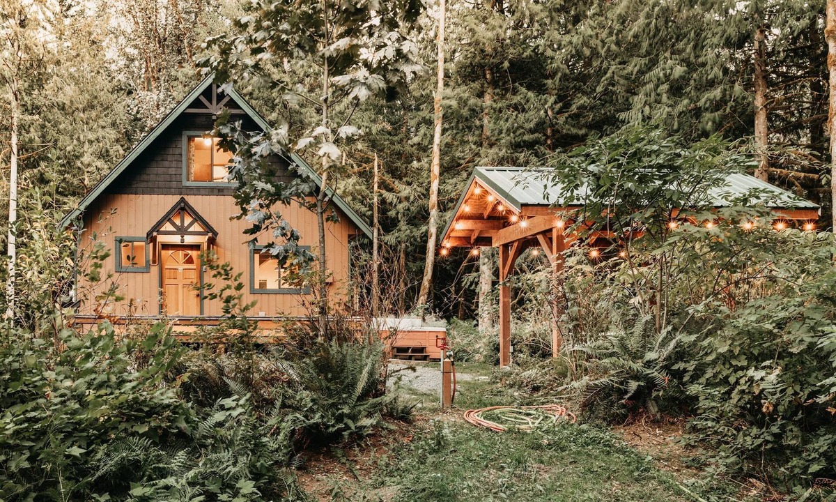 Maple Falls Cabin | Mt Baker Lodging - Cabin 67 - Private 2-story Cabin With a Private hot tub