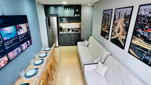 Bras Apartment | MV 111B Sofisticado Apto Em Frente Ao Metrô Brás !