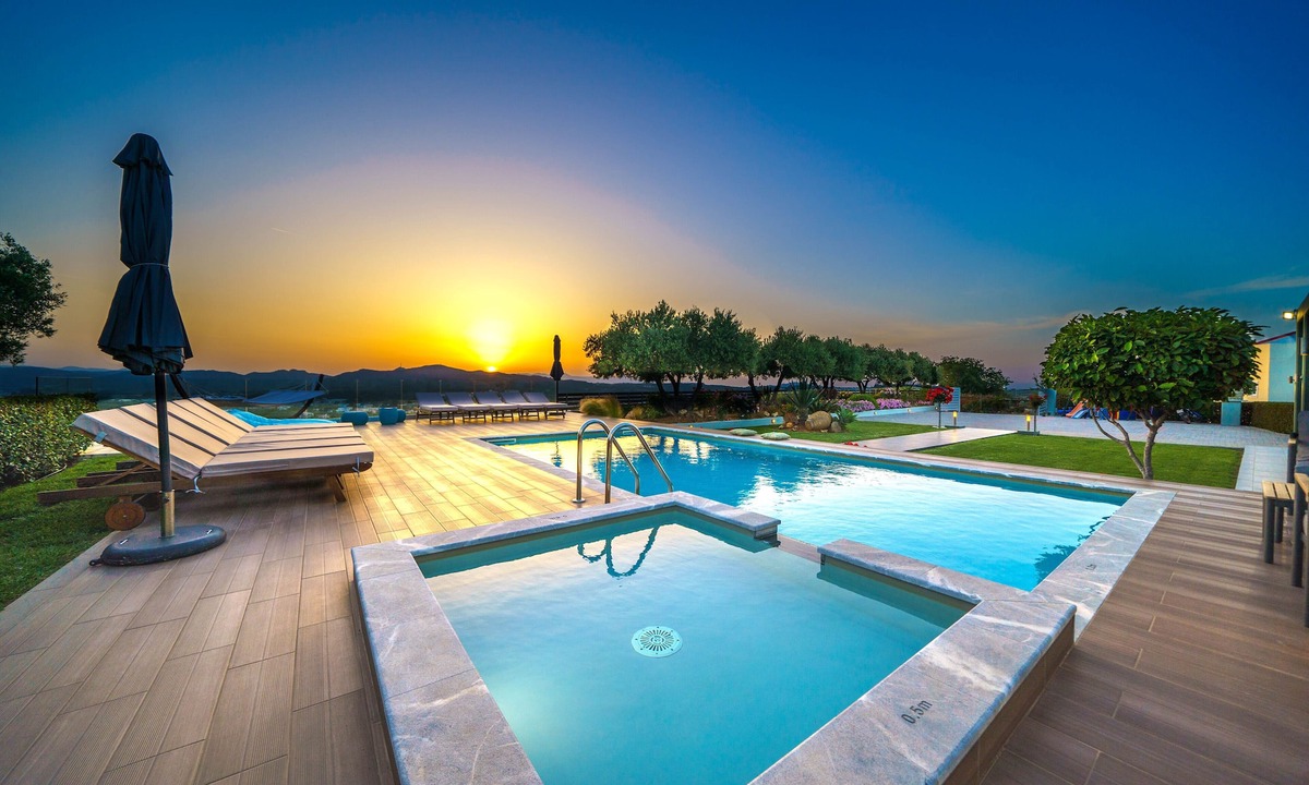 Potistiria Villa | Mythic Olive Villa - Private Heated Pool - Amazing Exteriors!