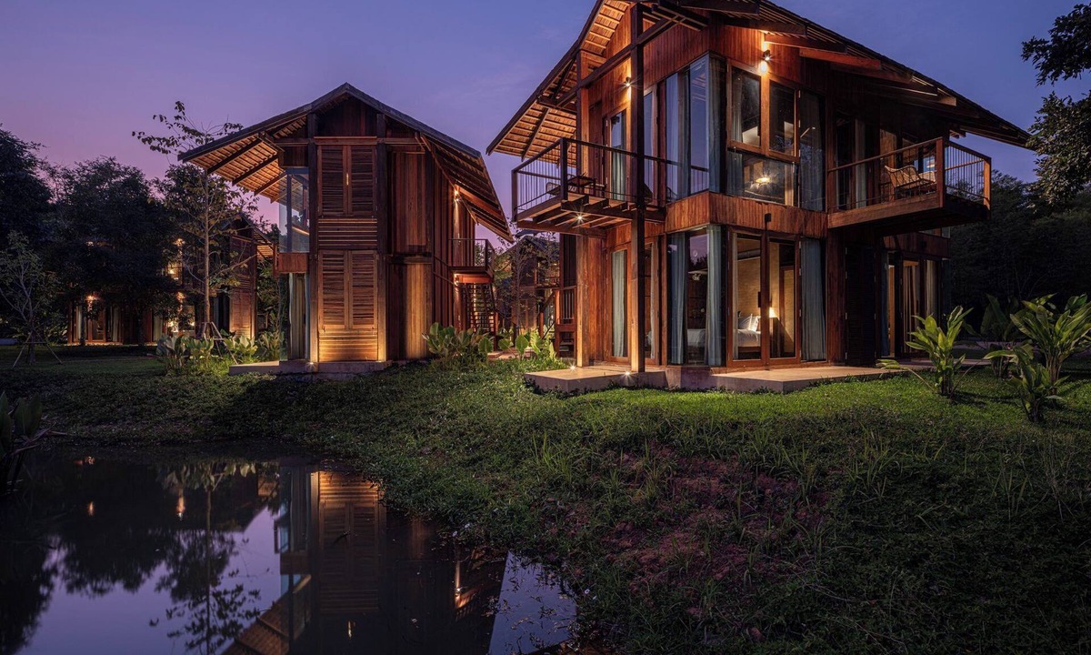 Chiang Khan Hotel | Nachan The Antique Courtyard