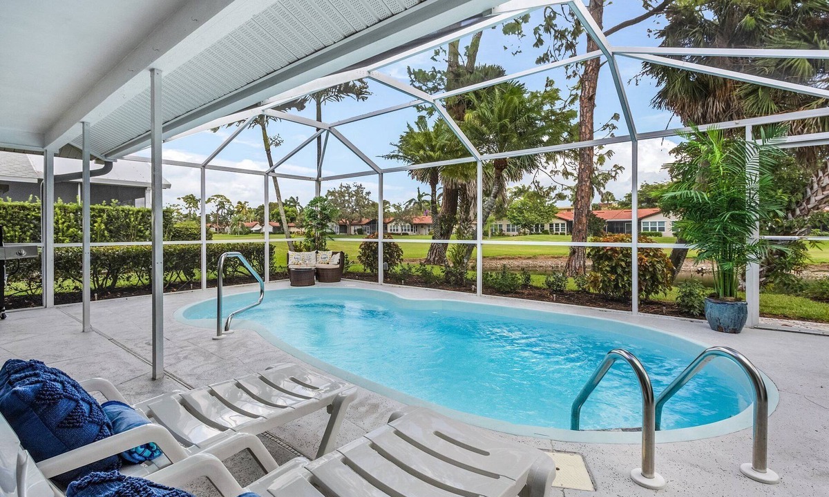 Central Naples House | Naples Golf Front Luxe Home, Htd Pool, Golf Available at Quail Run