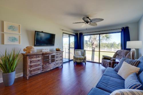 Panama City Beach House | Nautical Edgewater Resort Condo - Walk to Beaches!