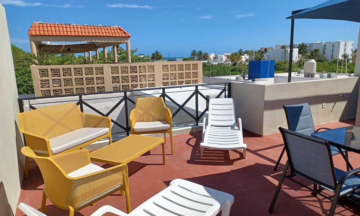 Merida Condo | New 2-3 BR/2 Bath Condo, 200m from Gulf of Mexico