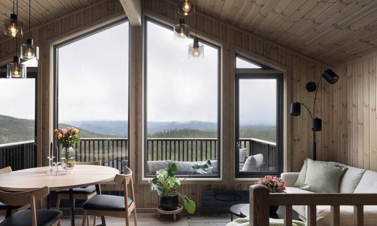 Kroderen House | New cabin at Norefjell with mountain panorama