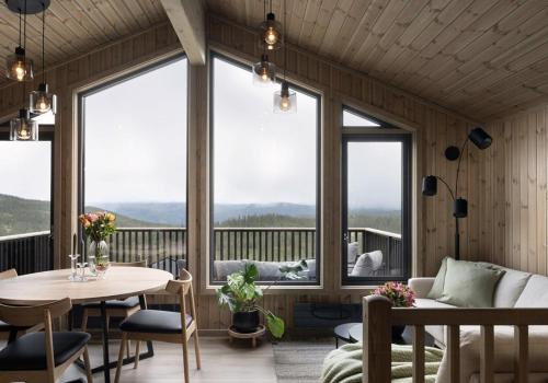 Kroderen House | New Cabin At Norefjell With Mountain Panorama