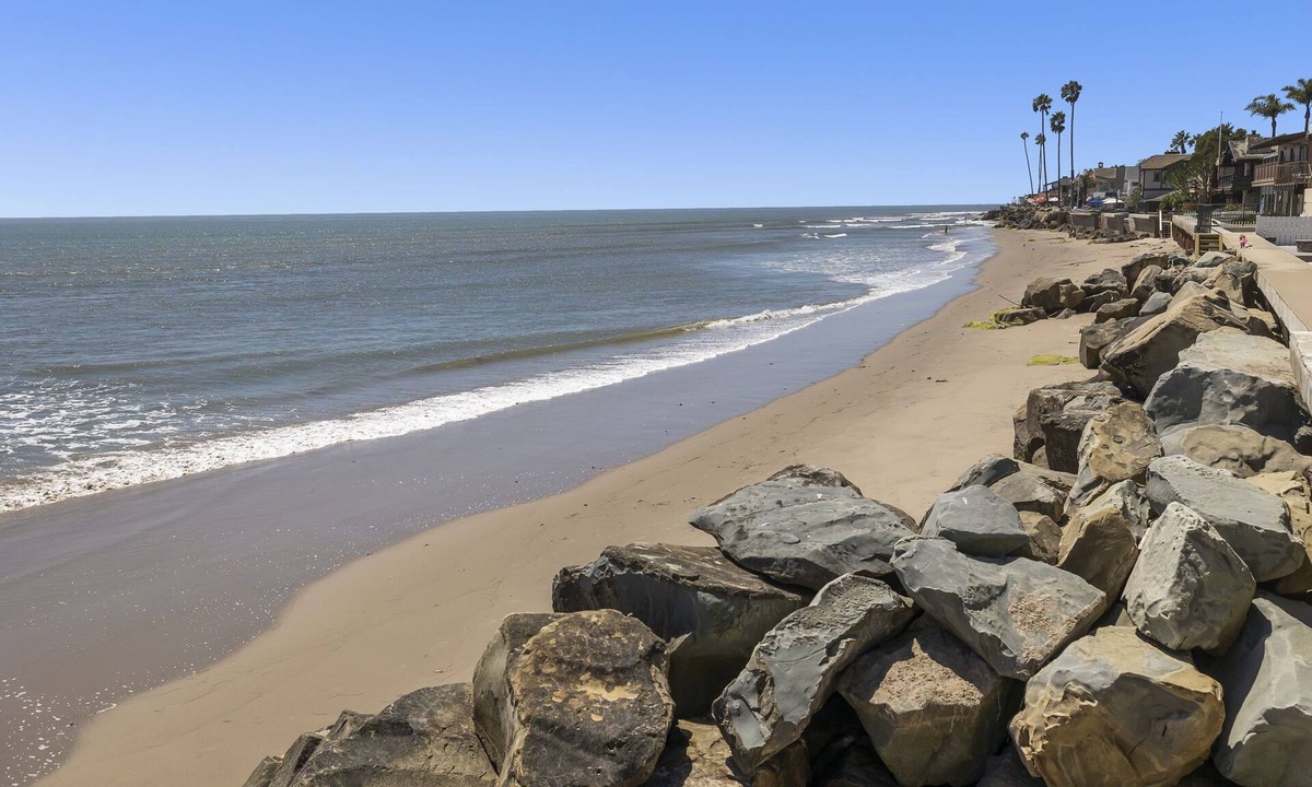 Faria Beach House | New Listing! Beachfront - Steps down to the Sand. Surfing, Sealife, Sunsets!
