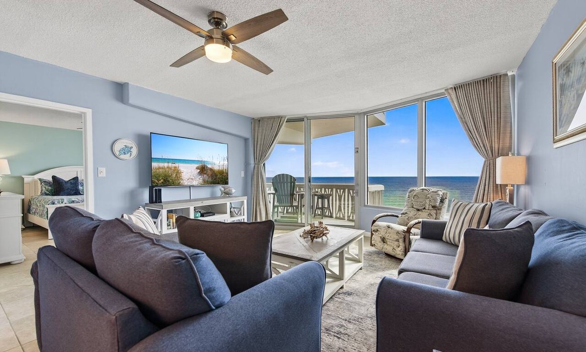 Ormond-by-the-Sea Condo | New Listing! Direct oceanfront 2/2 condo with huge balcony and beachfront pool
