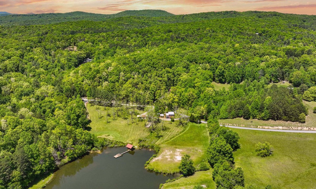 Morganton House | NEW LISTING ! RUSTIC MEADOW AT LADYBUG LAKE