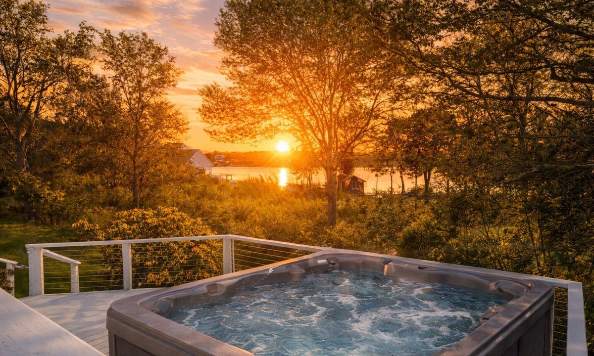 Eastham House | NEW Luxury Waterfront - Hot tub, Sauna, Game Room