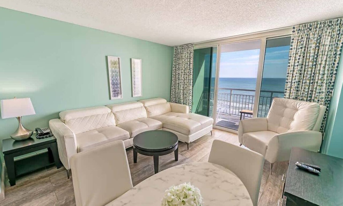 Downtown Myrtle Beach Condo | New Modern, Direct Oceanfront, Boardwalk, Views!